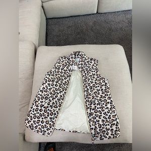Women’s cheetah vest